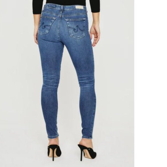 AG Skinny Legging Jeans, Size 32/XL, Washed out Blue, New with Tag - Picture 7 of 10